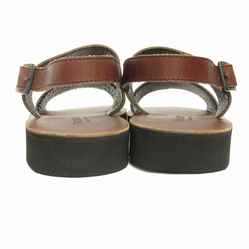 未使用品 パドローネ PADRONE バックストラップサンダル BACK STRAP 