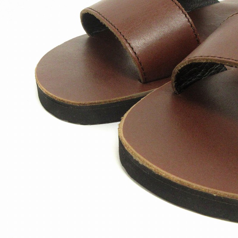 未使用品 パドローネ PADRONE バックストラップサンダル BACK STRAP 