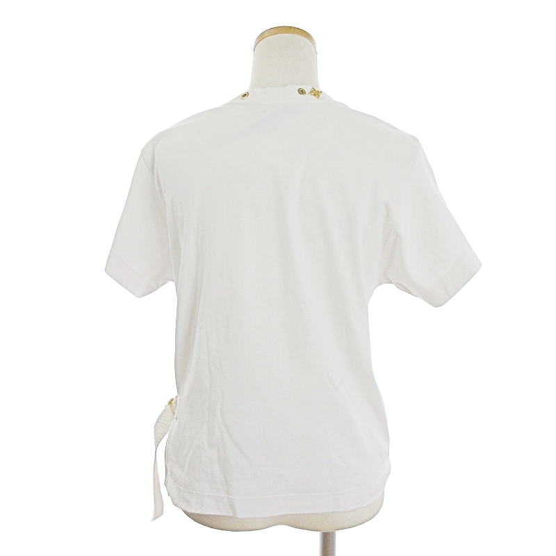 LOUISVUITTON サイドストラップ 半袖TシャツホワイトXS
