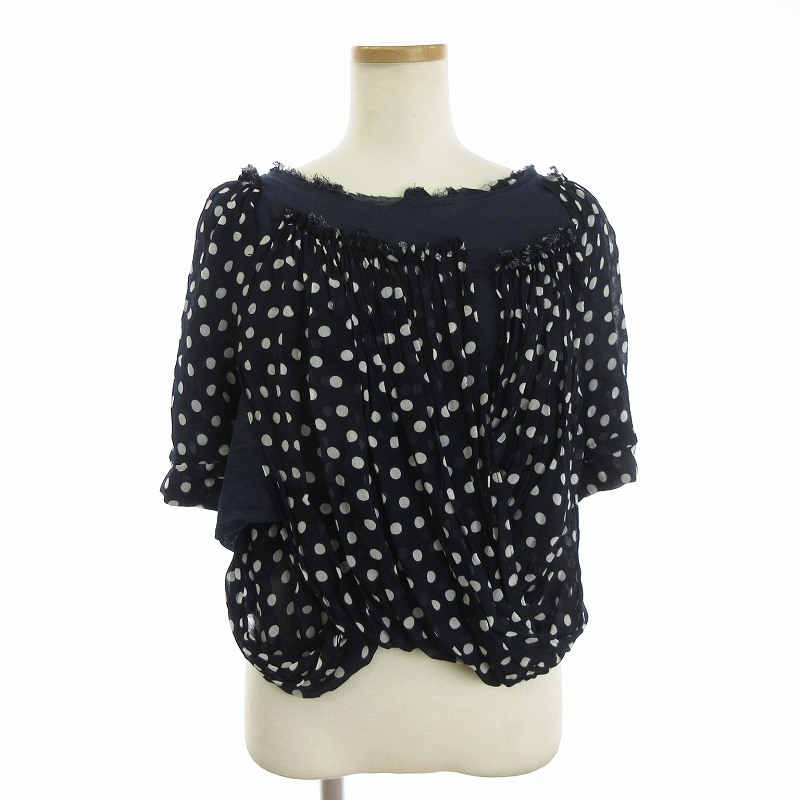 トリココムデギャルソン 水玉ダッフルコート トリココムデギャルソン