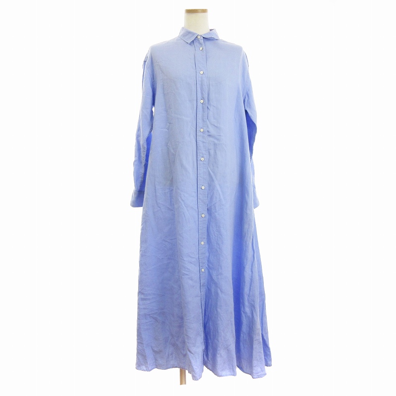 プラージュ Plage 20SS Linen Flared ワンピース シャツ ロング 長袖  