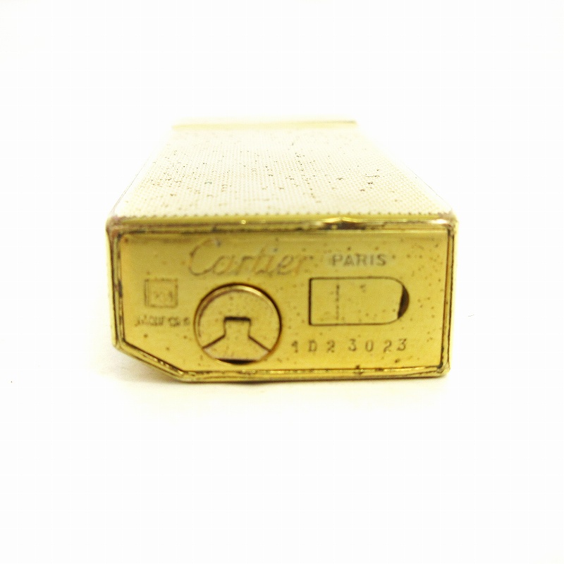 Cartier - カルティエ ガスライター ライター ゴールドカラー ストライプ Cartier Cartier - カルティエ ガスライター ライター ゴールドカラー