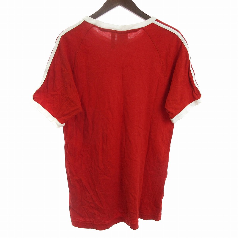 アディダス adidas Tシャツ カットソー 半袖 ロゴ ワンポイント コットン GD9934 赤 レッド XL メンズ  002-902407240009 | ベクトルパーク