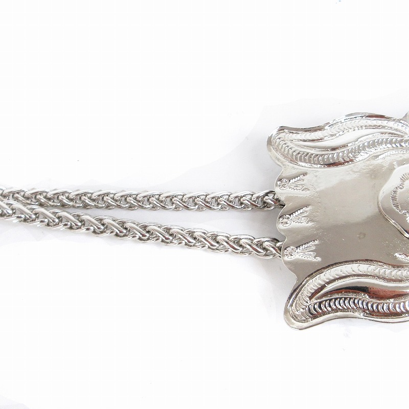 トーガ プルラ TOGA PULLA 美品 22AW Motif loop tie モチーフ 