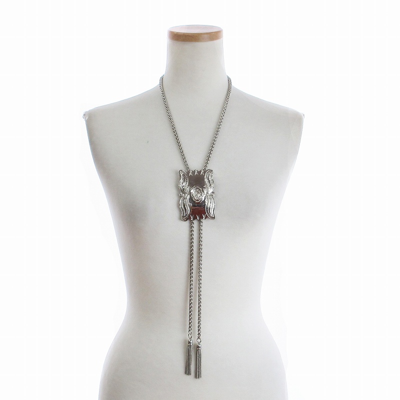 トーガ プルラ TOGA PULLA 美品 22AW Motif loop tie モチーフ 
