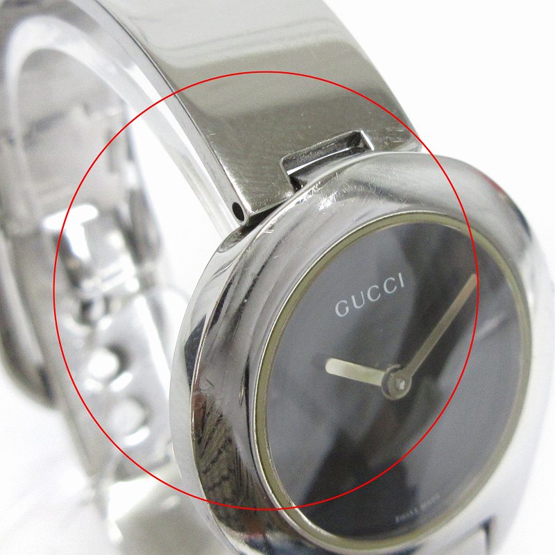 GUCCI 6700L グッチ GUCCI（グッチ） 腕時計 6700L シェリーライン GP/レザー ゴールド