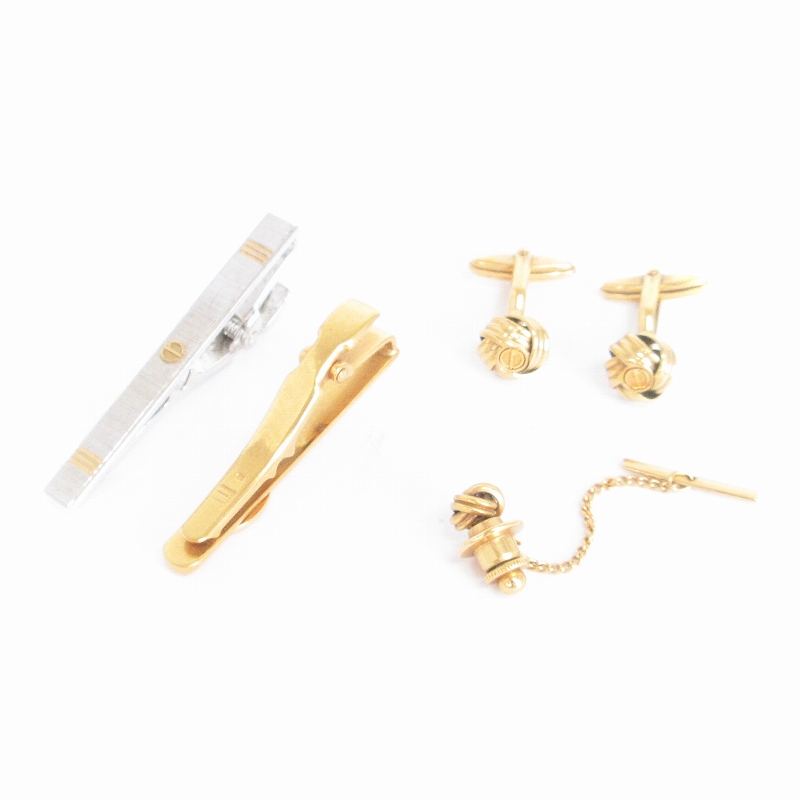 dunhill ネクタイピン カフスボタンセット ダンヒル タイピン・カフスセット ネクタイピン アクセサリー