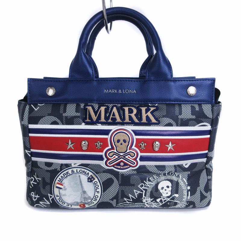 マーク&ロナ MARK&LONA カートバック ネイビー 新品