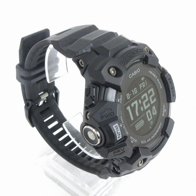 カシオジーショック G-SQUAD 腕時計 GBD-H1000 黒 □SM3