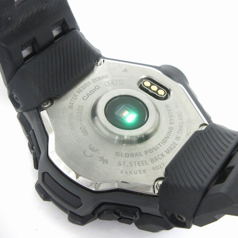 G-SHOCK G-SQUAD GBD-H1000 1JR ブラック Amazon.co.jp: [カシオ