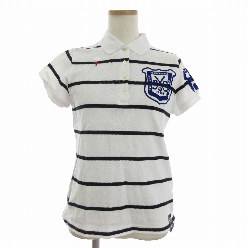 【未使用】PEARLY GATES パーリーゲイツ ひまわり柄 半袖 ポロシャツ 楽天市場】PEARLY GATES パーリーゲイツ 半袖ポロシャツ