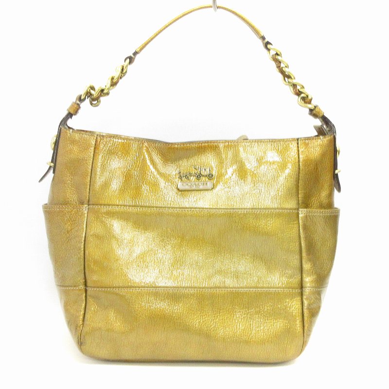 【COACH】コーチ　マディソン　ハンドバッグ　トートバッグ　ゴールド　金　新品 楽天市場】【バッグ】COACH コーチ マディソン ギャザード
