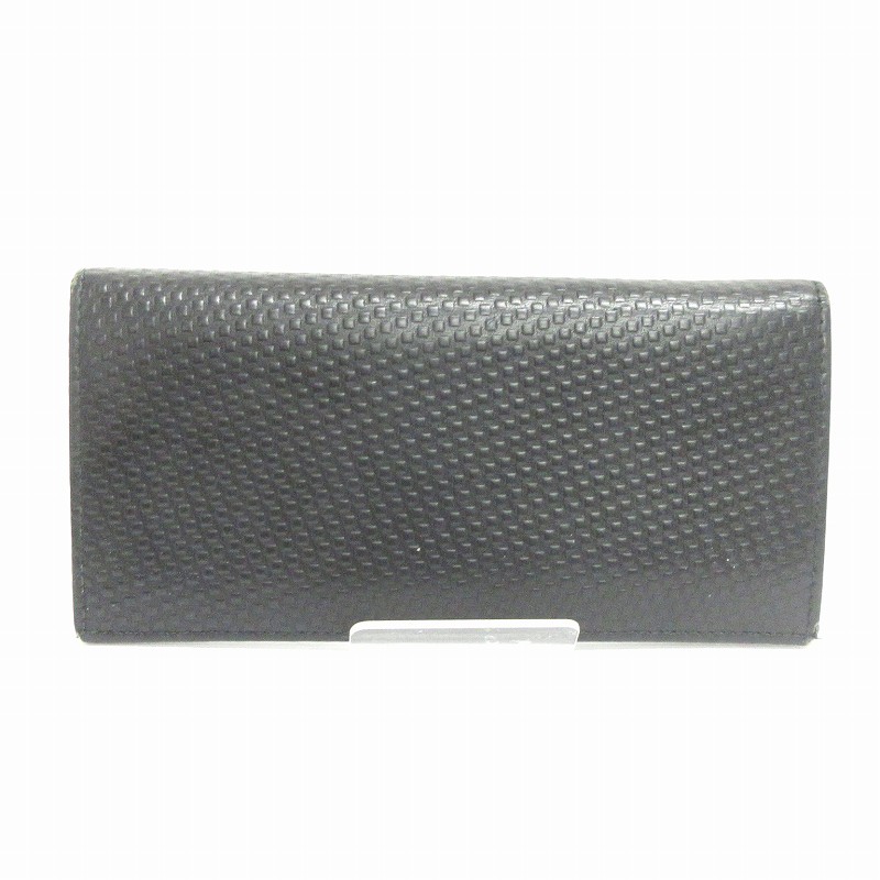 新品 ダンヒル dunhill 長財布 ボストン うるさく ブルーグレー 