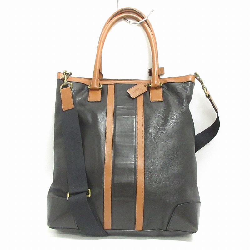 コーチ トートバッグ メンズ COACH 2Way レザー 大人気コーチ ビジネス