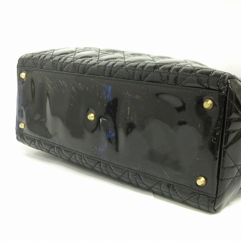 ABA11-6 クリスチャンディオール LADY DIOR カナージュ エナメル