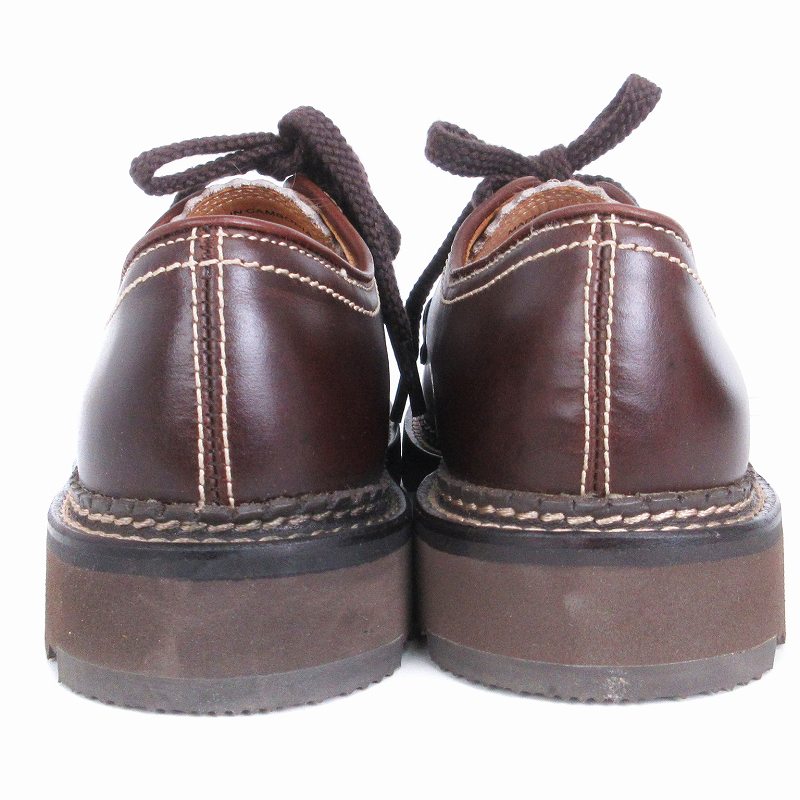 リーガル REGAL チロリアンシューズ ローファー ハラコ レザー 茶