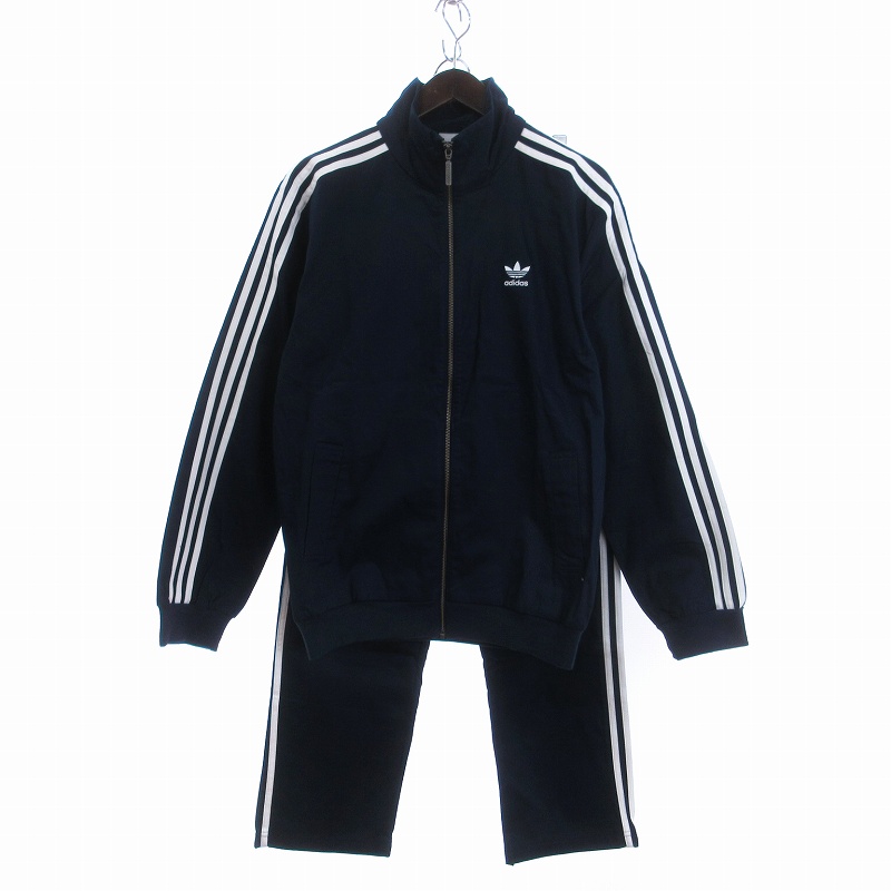 アディダスオリジナルス 上下セット ジャケット トラックパンツ ネイビー L アディダスオリジナルス 上下セット ジャケット トラックパンツ