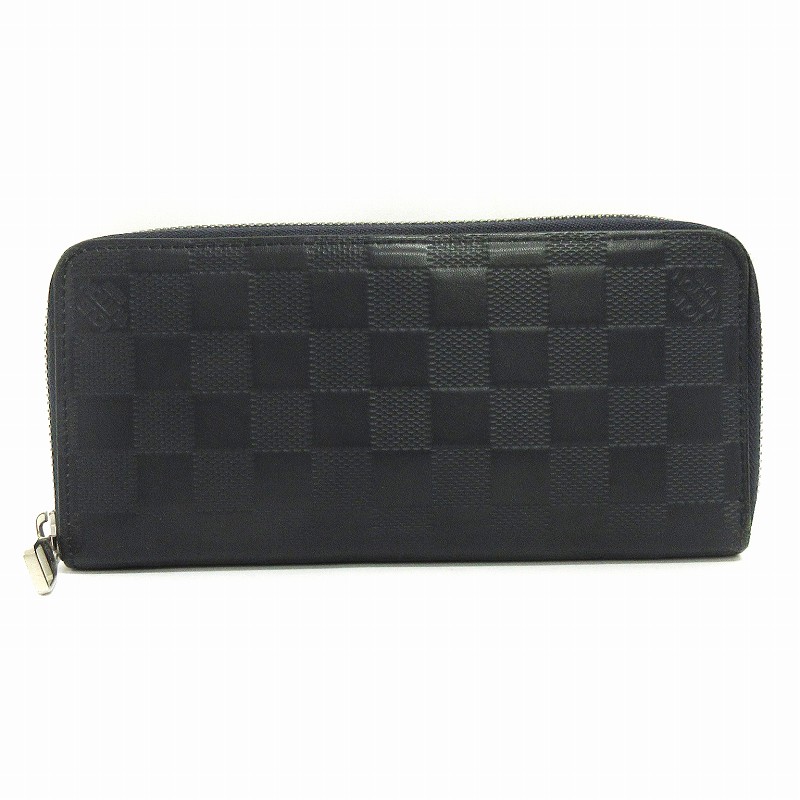 ✨ルイ・ヴィトン✨財布　ダミエ・アンフィニ　ジッピーウォレット・ヴェルティカル Amazon | [ルイヴィトン] 長財布 ダミエ・アンフィニ メンズ ジッピー