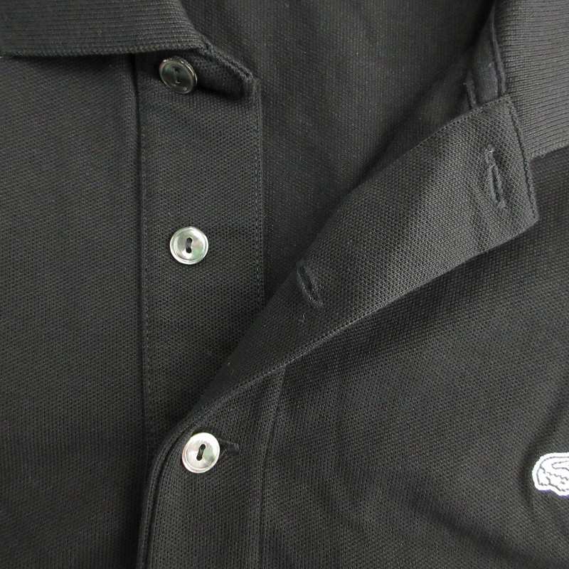 ラコステ LACOSTE ポロシャツ ロゴ 刺繍 コットン 半袖 FR5 USL