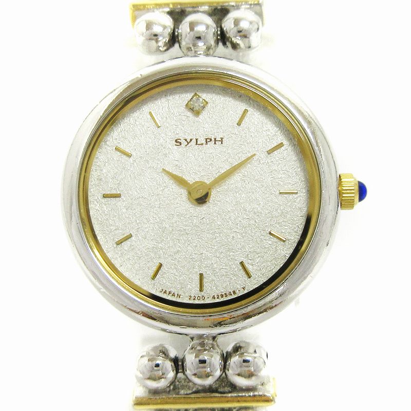 【稼働】CITIZEN クオーツ SYLPH 石付 レディース 2025年最新】citizen sylphの人気アイテム - メルカリ