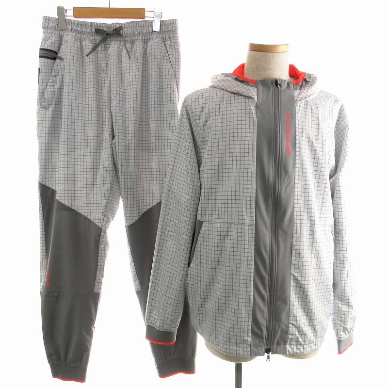 Under Armour グレー ジャージ XXL フード付き