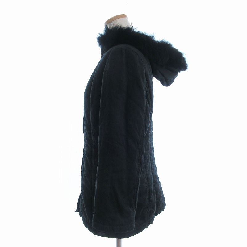 ランバン スポール LANVIN SPORT 中綿ジャケット フード フォックス