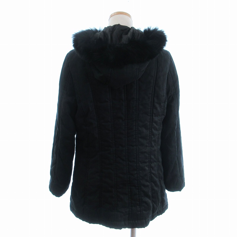 ランバン スポール LANVIN SPORT 中綿ジャケット フード フォックス