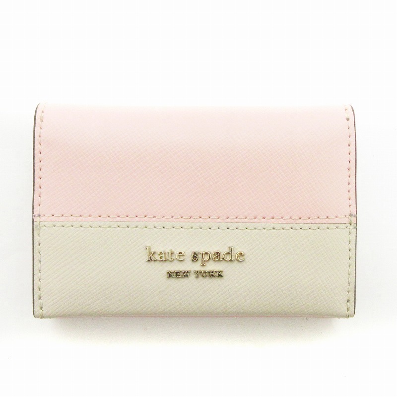 ケイトスペード KATE SPADE 美品 スペンサーbifold カード ケイトスペード KATE SPADE 美品 スペンサーbifold カード