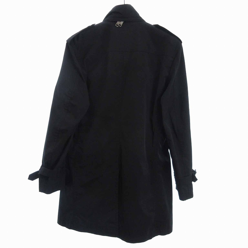 バーバリー ブラックレーベル ショート丈コート M 黒 バーバリー