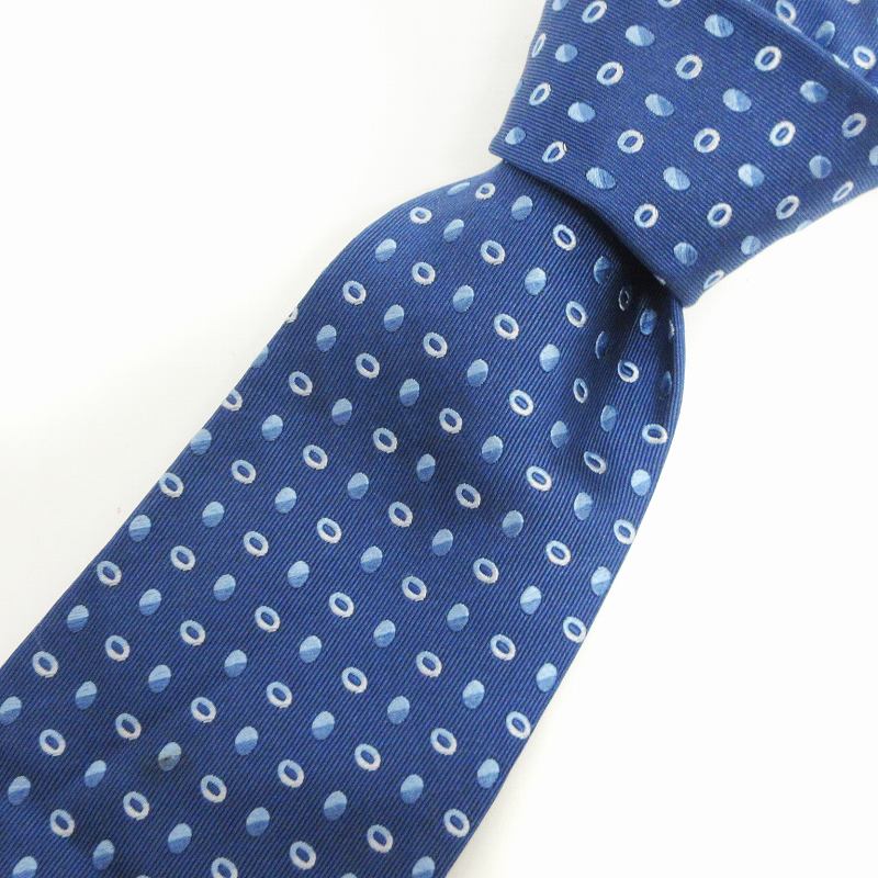 Salvatore Ferragamo ネクタイ ブルー系 フェラガモ 新品 □新品□未