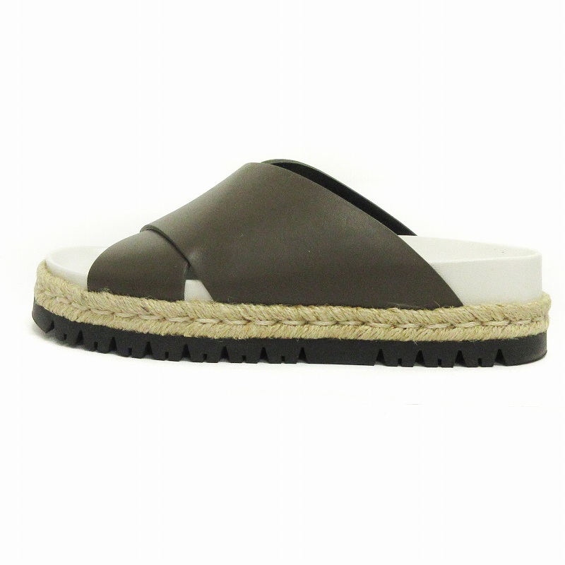 マルニ MARNI フスベット サンダル エスパドリーユ クロス