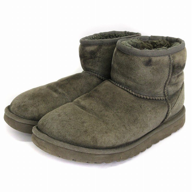 新品未使用　UGG 厚底　ムートンブーツ　グレー　ブラウン 楽天市場】グレー（ブランドアグ）（ブーツ｜レディース靴）：靴の通販