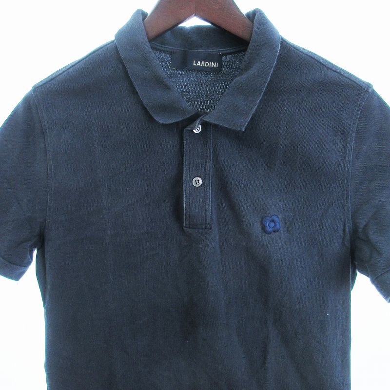 ラルディーニ LARDINI ポロシャツ カットソー 半袖 ワンポイント