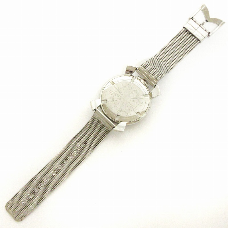 Gaga Milano マヌアーレスリム 46mm シルバー 楽天市場】Gaga Milano ガガミラノ マヌアーレ スリム 46mm 旧型