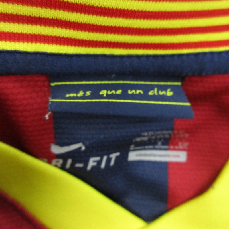 ナイキ NIKE QATARAIRWAYS サッカー FC バルセロナ Tシャツ