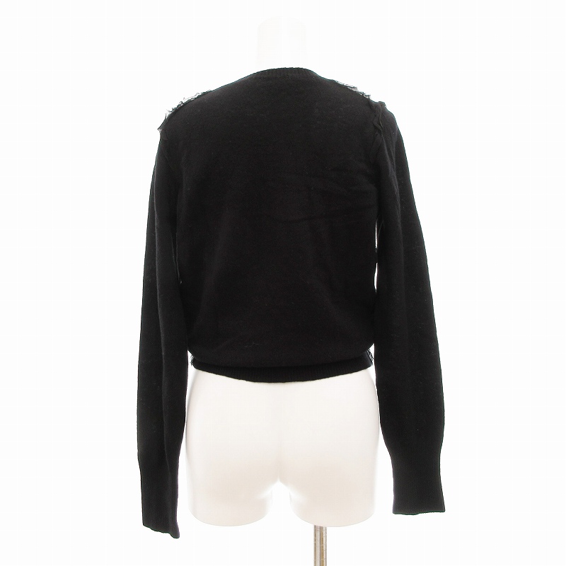 シーバイクロエ SEE BY CHLOE ニット セーター レースデザイン ウール  