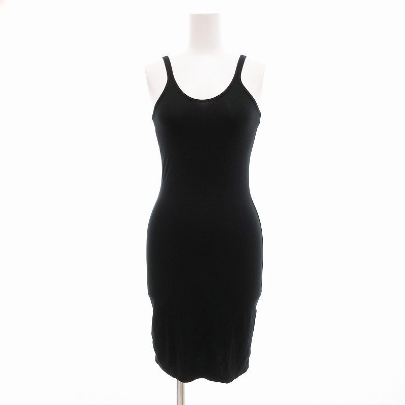 T ALEXANDER WANG ノースリーブタイトワンピース ブラック alexanderwang T by ALEXANDER WANG ティーバイアレキサンダー