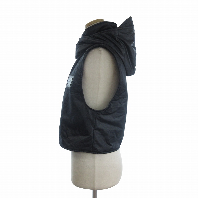 ドルチェ&ガッバーナ ドルガバ DOLCE&GABBANA 中綿ベスト フード ロゴ