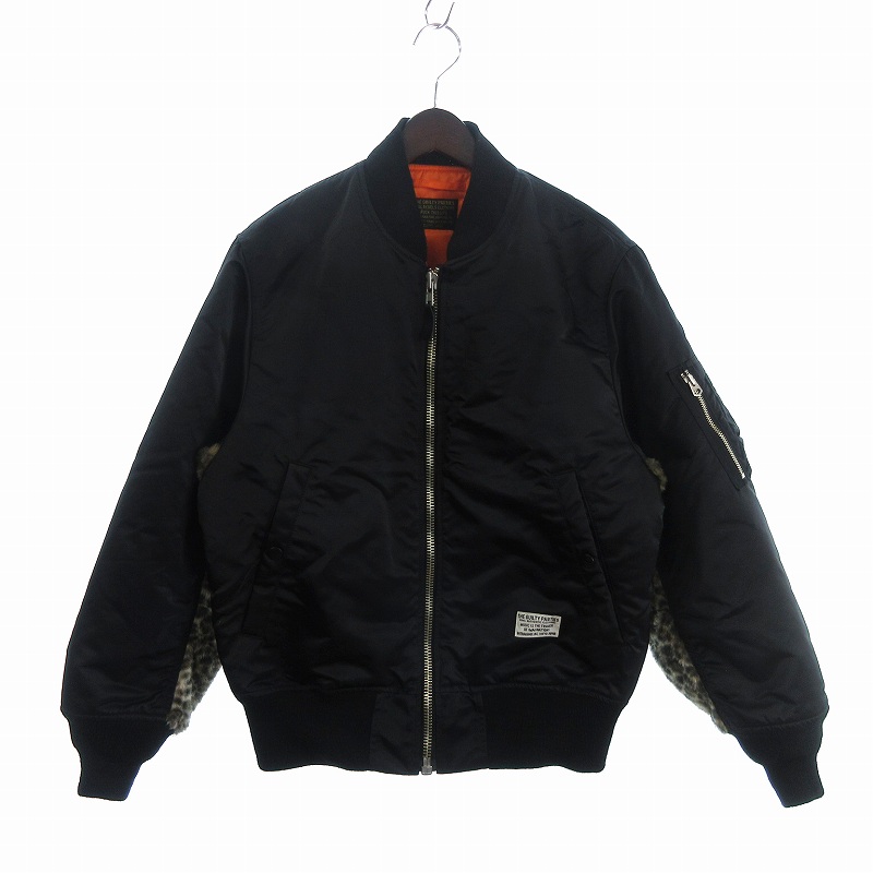 ワコマリア WACKO MARIA LEOPARD FAUX FUR MA-1 FLIGHT JACKET