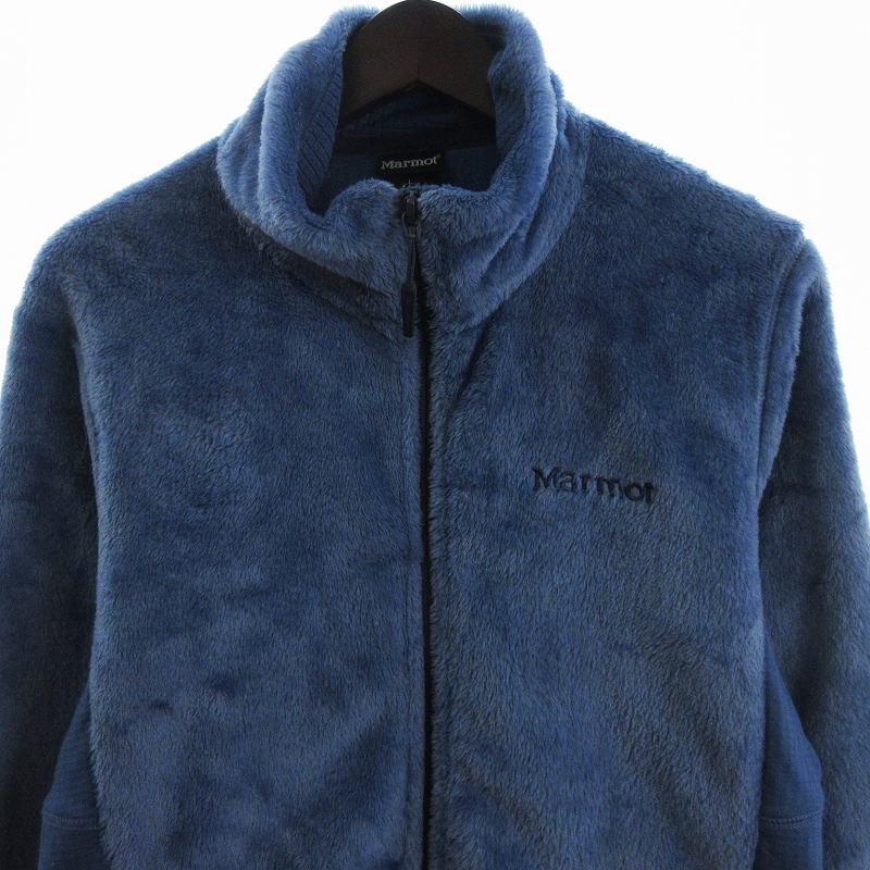 MARMOT - マーモット ムーン フリース ジャケットTOMSJL42 ディープブルー L MARMOT - マーモット ムーン フリース ジャケットTOMSJL42