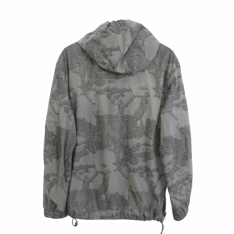 迷彩柄グレーナイロンジャケット OUTDOOR PRODUCTS - outdoor グレー系迷彩柄 ウィンドブレーカー
