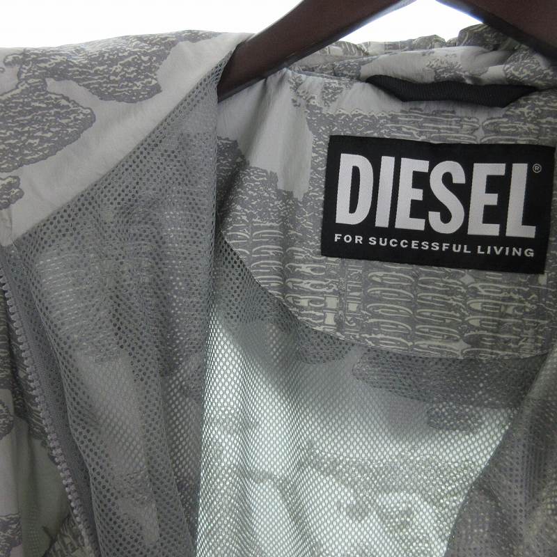 ディーゼル DIESEL J-WARRETT-CMF-A ナイロンジャケット ジップアップ