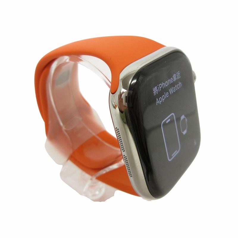 アップル Apple 美品 HERMES アップルウォッチ シリーズ10 GPSセルラー  