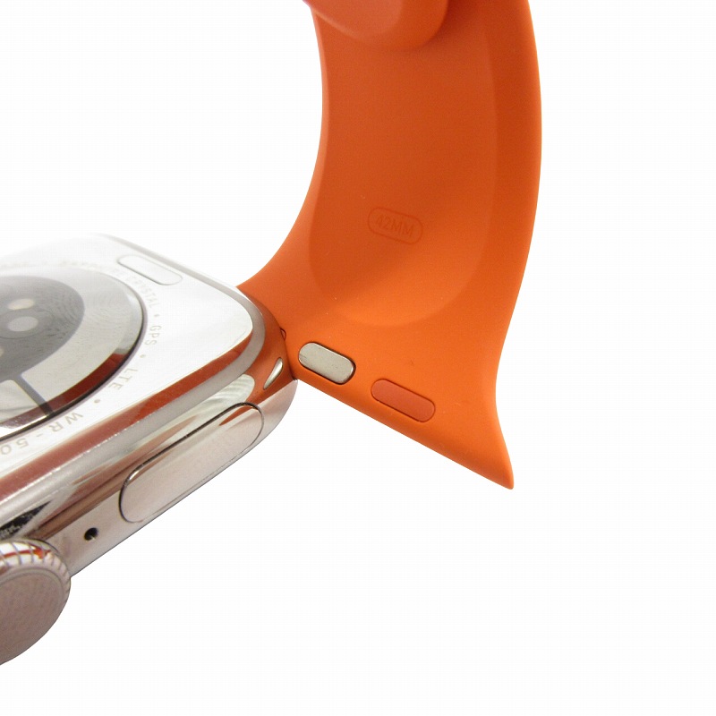 アップル Apple 美品 HERMES アップルウォッチ シリーズ10 GPSセルラー  