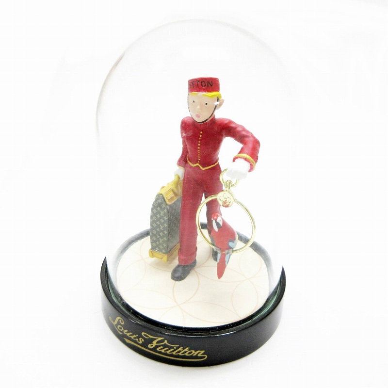 Louis Vuitton ベルボーイ人形 ガラスドーム付き Louis Vuitton ベルボーイ人形 ガラスドーム付き