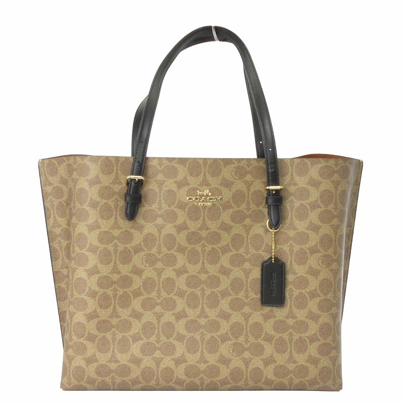 コーチ COACH モリー トートバッグ シグネチャー キャンバス 肩掛け 