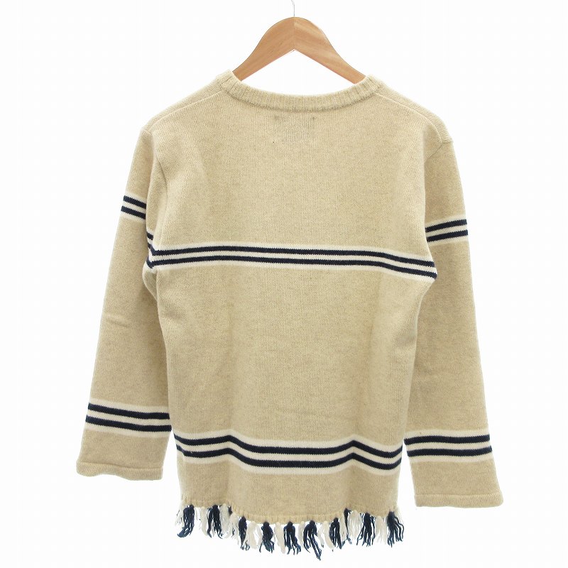 サノバチーズ SON OF THE CHEESE RUG SWETER ニット セーター フリンジ 