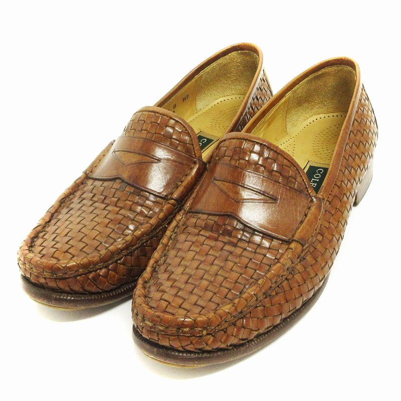 コールハーン COLE HAAN ローファー スリッポン メッシュ 編み込み 