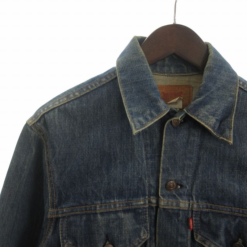 70s LEVI’S デニムジャケット 70505-0217 USA製ボタン裏1 70s Levis 70505-0217 デニムジャケット USA製 ボタン裏1 - メルカリ