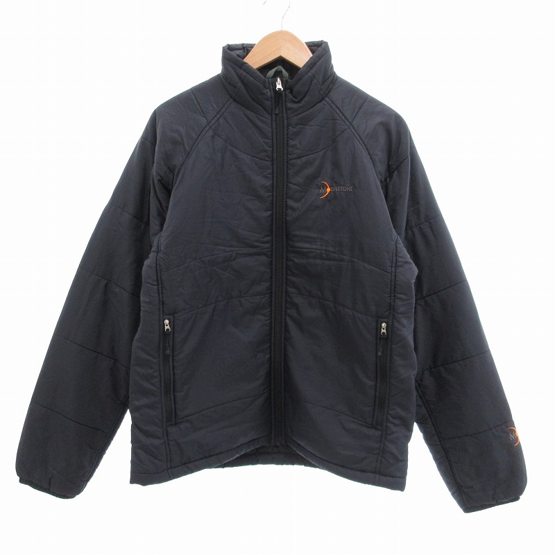 90s-00s ムーンストーン 中綿 ナイロンジャケット M ブラック